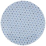 Bo-Camp Vaisselle 16 Pièces Mix & Match Mélamine Bleu