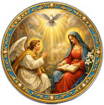 Monnaie ANNUNCIATION Mysteries of the Rosary 1 Oz Argent 1$ USA 2026 (PRÉCOMMANDE)