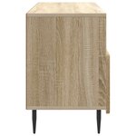 vidaXL Meuble TV Chêne Sonoma 102 x 34 5 x 50 cm Bois d'ingénierie