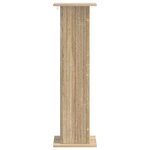 vidaXL Support de Plante Chêne Sonoma 30 5 x 30 x 100 5 cm