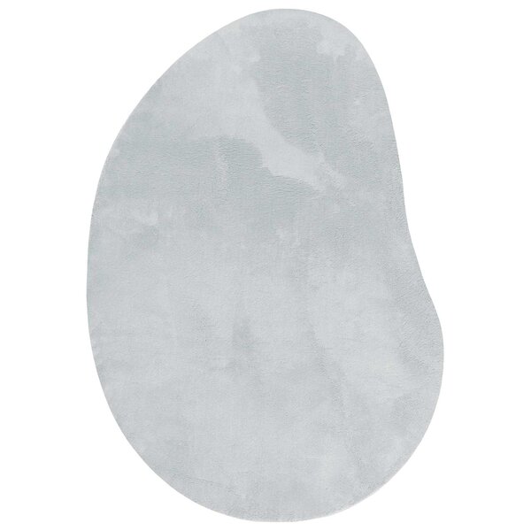 vidaXL Tapis de surface HUARTE Gris 100 x 200 cm Polyester