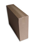 Lot de 100 boîtes carton (n°68a) format 600x150x440 mm