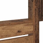vidaXL Lit Superposé pour Enfants Bois ancien 90 x 190 cm