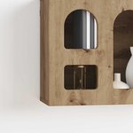 vidaXL Armoire suspendue avec étagère Chêne artisanal 60 x 20 x 40 cm