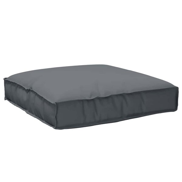 vidaXL Coussin pour assise de palette Anthracite 80 x 80 x 12 cm