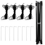 vidaXL Serre avec toit Vert 290 x 290 x 315 cm Acier