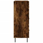 vidaXL Buffet chêne fumé 69 5x34x90 cm bois d'ingénierie