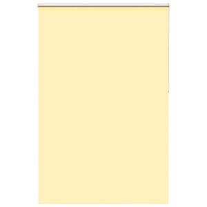 vidaXL Store enrouleur occultant jaune largeur du tissu 161 6 cm