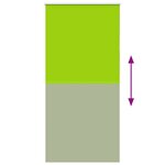 vidaXL Store enrouleur occultant largeur du tissu 85 7 cm polyester