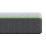 vidaXL Matelas Blanc  Gris 90 x 200 cm Mousse
