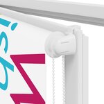 vidaXL Store enrouleur de douche 120x240 cm largeur du tissu 116 cm