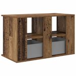 vidaXL Support de télévision avec tiroir Bois ancien 79 x 40 x 48 cm