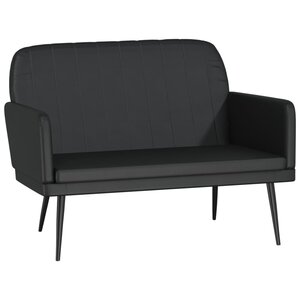 Banc banquette noir 107 x 80 x 81 cm similicuir 02_0010708
