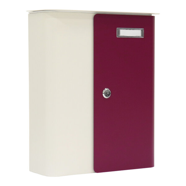 Rottner splashy boîte aux lettres blanche rouge baie