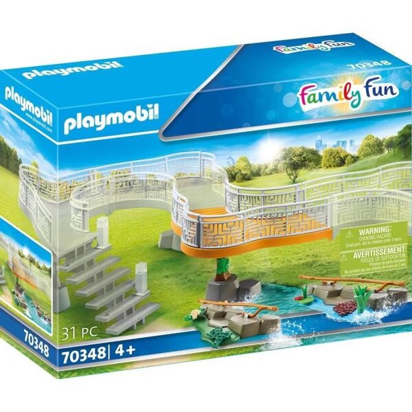 Playmobil - 70348 - extension pour parc animalier