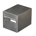 Boite aux lettres Rivage 1 porte inox brossé