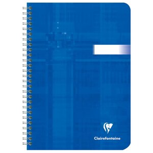 Clairefontaine Cahiers à reliure spiralée A5 90 Feuilles carrées 5 Pièces