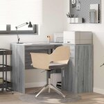 vidaXL Bureau d'angle avec tiroir 2 Pièces Sonoma gris 102 x 50 x 75 cm