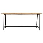 vidaXL Table à dîner 180x90x75 cm bois de manguier massif