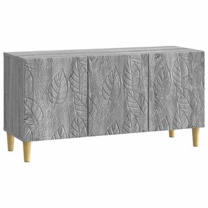 vidaXL Meuble TV 99 x 34 5 x 50 cm Sonoma gris Bois d'ingénierie