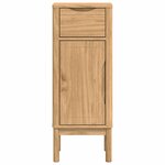 vidaXL Armoire de salle de bain FLORO Cire marron 35 x 30 x 90 cm
