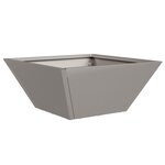 vidaXL Bols à fleurs   5 Pièces  35x35x15 cm en acier corten.