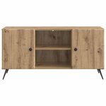 vidaXL Meuble TV 102 x 34 5 x 50 cm Chêne artisanal Bois d'ingénierie