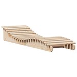 vidaXL Chaise longue 205x60x31 5 cm bois massif de pin