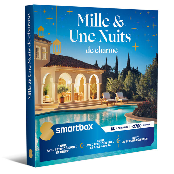 SMARTBOX - Coffret Cadeau Mille & une nuits de charme -  Séjour
