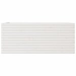 vidaXL Jardinière blanc 110x60x46 cm bois de pin massif