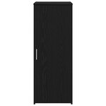 vidaXL Armoire de rangement Noir 40x45x103 5 cm Bois d'ingénierie