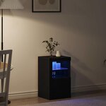 vidaXL Meuble d'appoint Chêne noir 41 x 37 x 67 cm Bois d'ingénierie