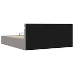 vidaXL Cadre de lit à rangement hydraulique sans matelas 180x200 cm