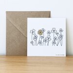 Carte - Trèfles porte bonheur