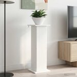 vidaXL Support de Plante 2 pc Blanc 30 5 x 30 x 80 5 cm