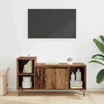 vidaXL Meuble TV Bois Ancien 100 x 35 x 55 cm Bois d'ingénierie