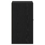 vidaXL Cabinet de Pharmacie Chêne noir 40 x 41 x 77.5 cm