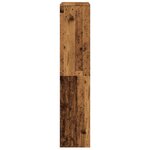 vidaXL Cloison de séparation vieux bois bois d'ingénierie