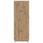 vidaXL Ensemble de Meubles 2 Pièces Chêne artisanal 66 x 34 5 x 90 cm