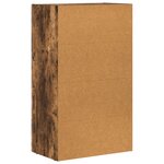 vidaXL Buffet Chêne fumé 59 x 35 x 100 5 cm Bois d'ingénierie