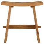 vidaXL Tabouret de salle de bain Marron 50 x 29 5 x 50 5 cm