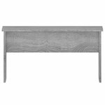 vidaXL Table basse Sonoma gris 80x50 5x41 5 cm Bois d'ingénierie