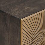 vidaXL Buffet Laiton 105 x 30 x 70 cm