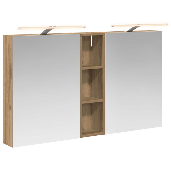 vidaXL Ensemble de Meubles de Salle de Bain 3 Pièces 120 x 14 5 x 70 cm