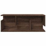 vidaXL Armoire murale 80x20x30 cm chêne marron bois d'ingénierie