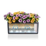 LECHUZA Jardinière BALCONERA Cottage 50 ALL-IN-ONE Moka