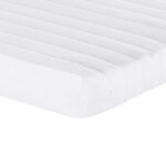 vidaXL Lit de jour avec gigogne et matelas jaune 100x200 cm velours