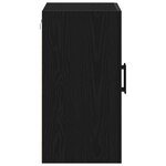 Armoire Murale vidaXL Chêne Noir 60x31x60 cm Bois d'ingénierie