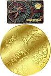 Pièce de monnaie en Or 30 Dollars g 0.155 (1/200 oz) Millésime 2026 MAYA DRAGON 1/200 (PRÉCOMMANDE)