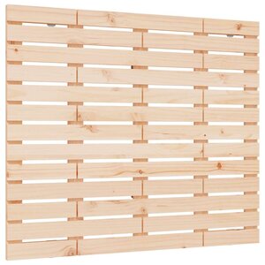 vidaXL Tête de lit murale 126x3x91 5 cm Bois massif de pin